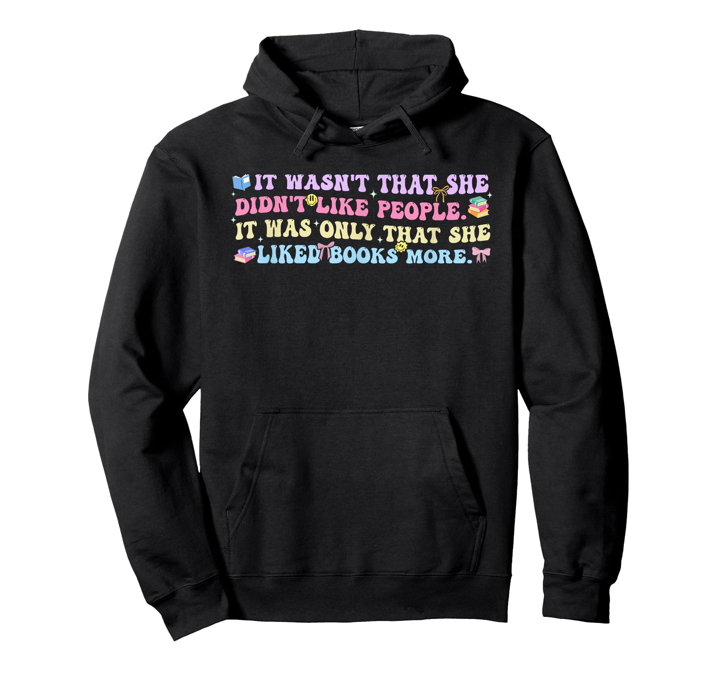 It Wasn't That She Didn't Like People T-Shirt