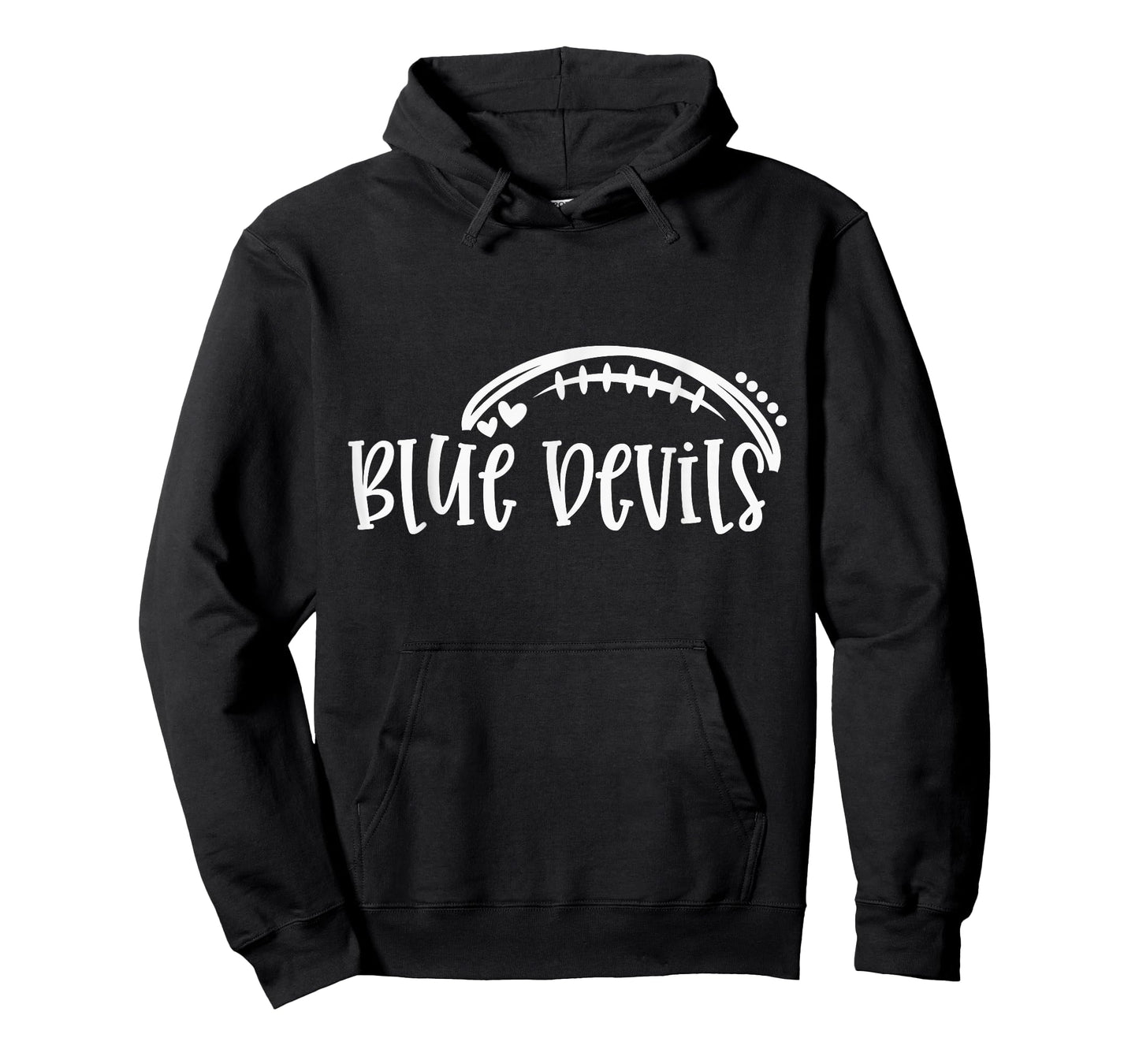 Blue Devil Pride Football School Spirit Game Day T-Shirt
