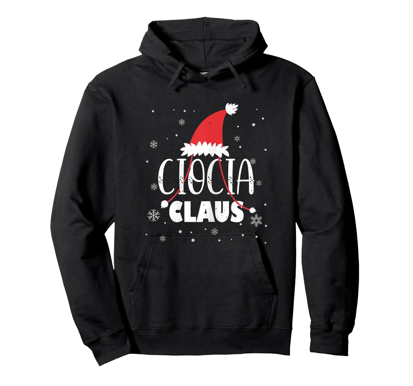 Ciocia Claus Santa Hat Polish Ciocia Aunt Claus Auntie Xmas T-Shirt