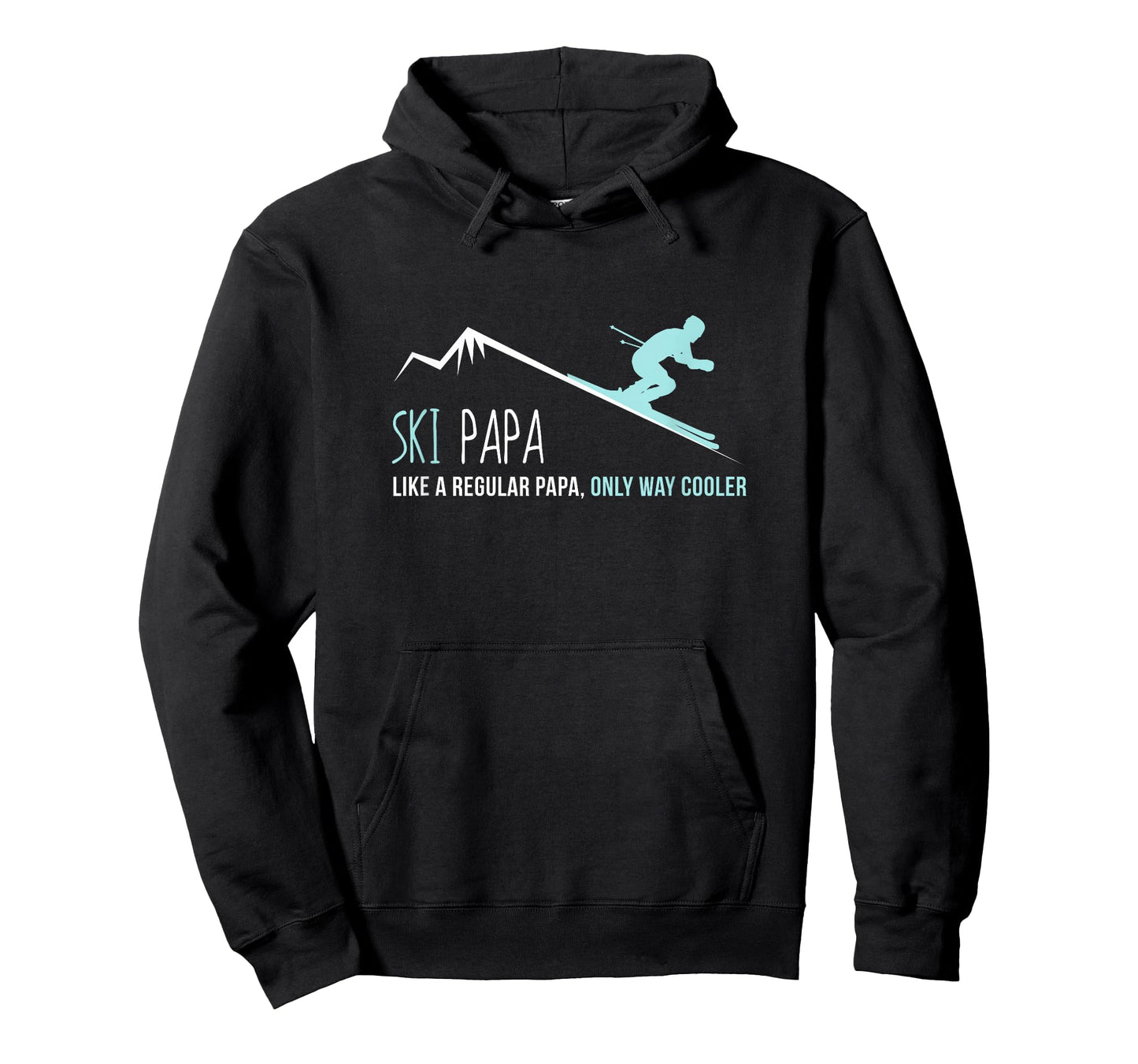 Ski Papa Shirt, Funny Cute Winter Skiing Gift T-Shirt