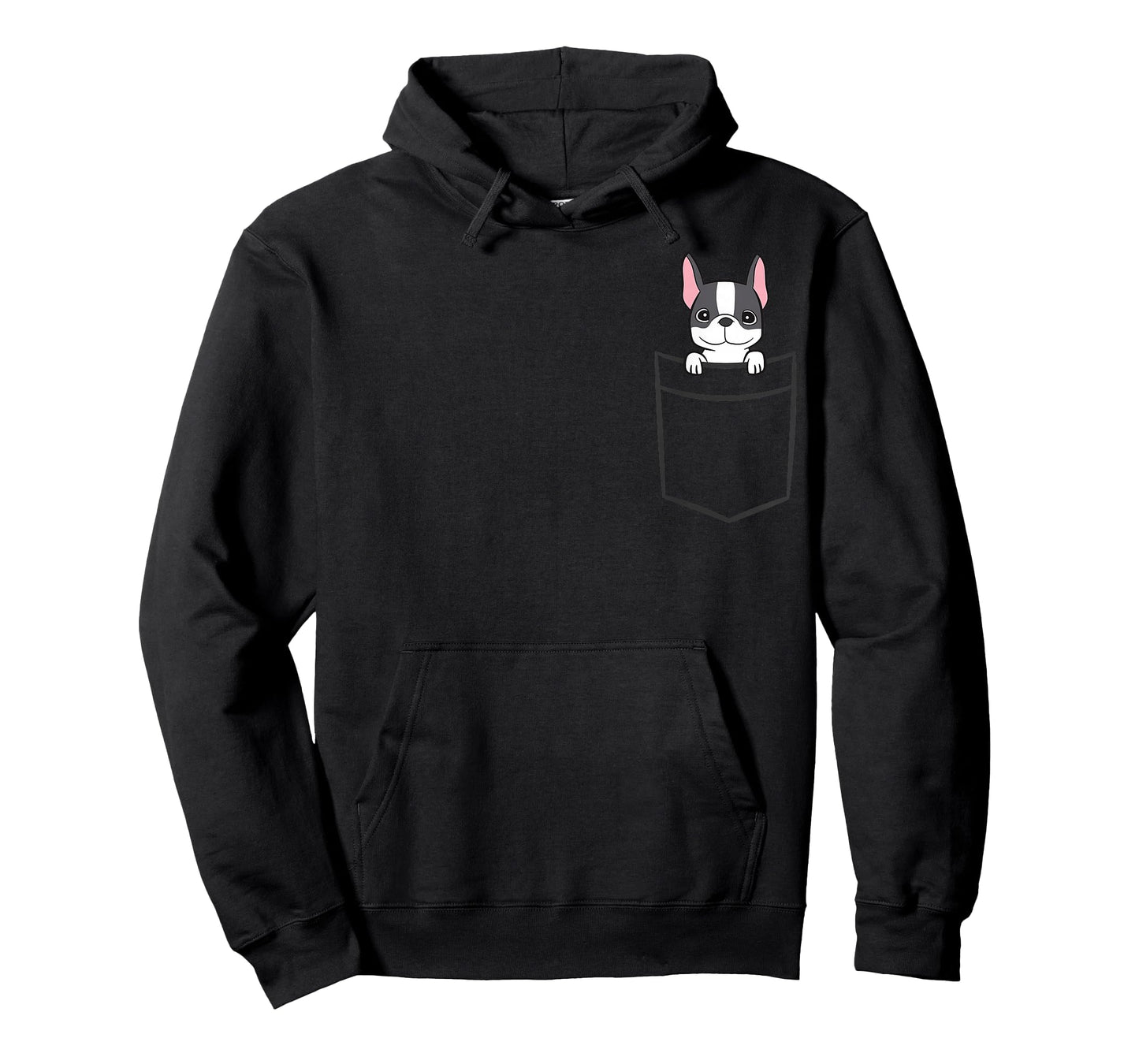 Boston Terrier In The Pocket Cute Boston Terrier Dog T-Shirt