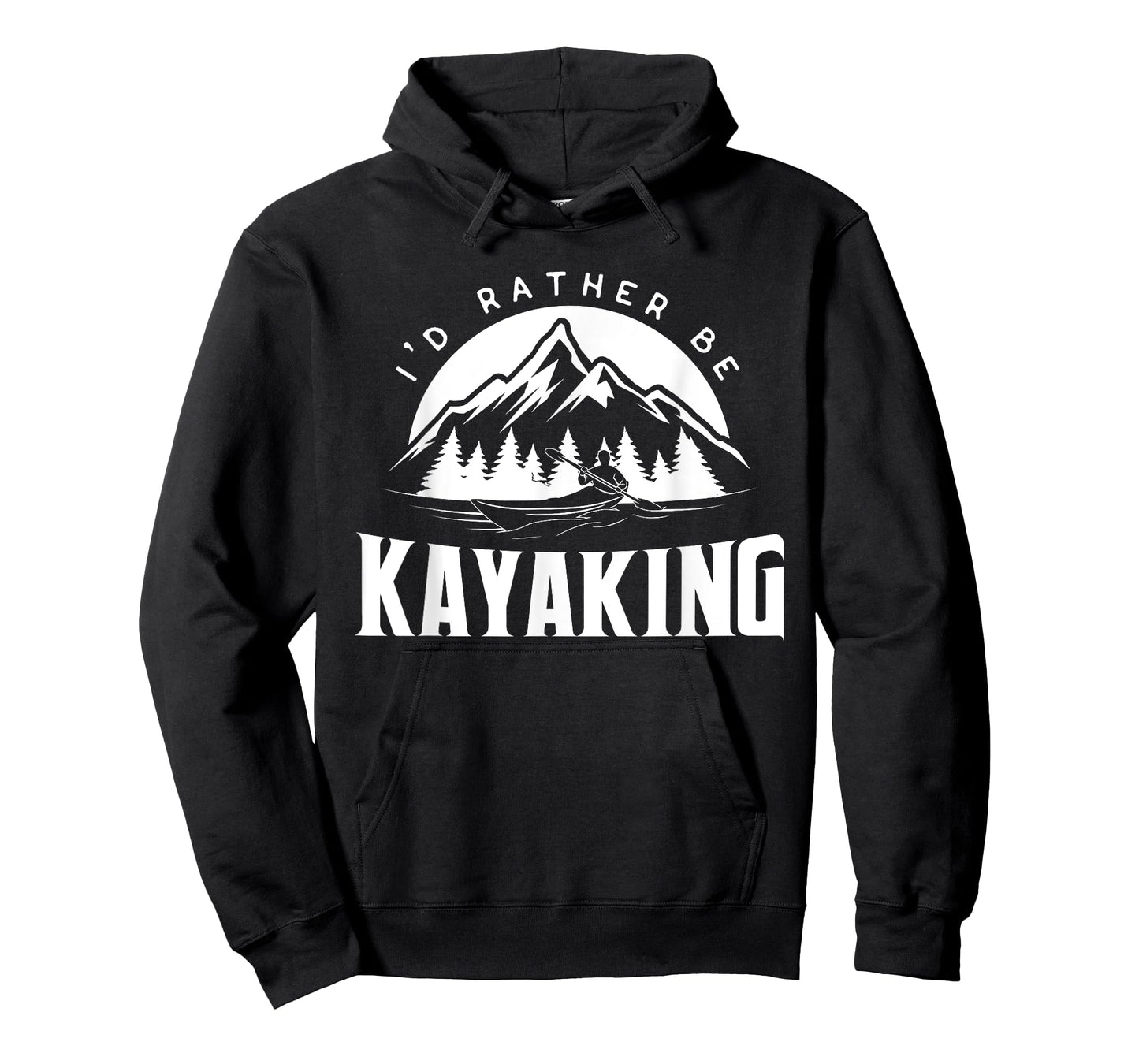 I'd Rather Be Kayaking - Funny Kayak T-Shirt