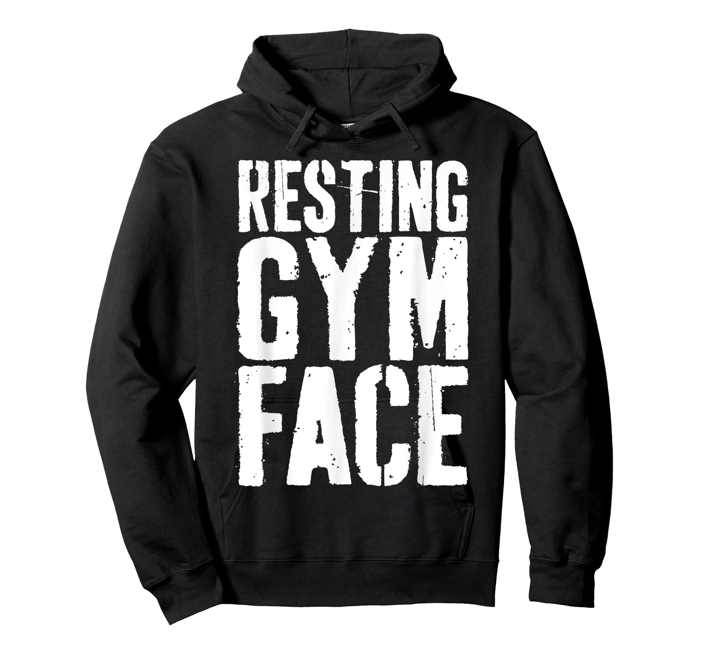 Resting Gym Face Shirt Men Women Workout Fitness Quote T-Shirt