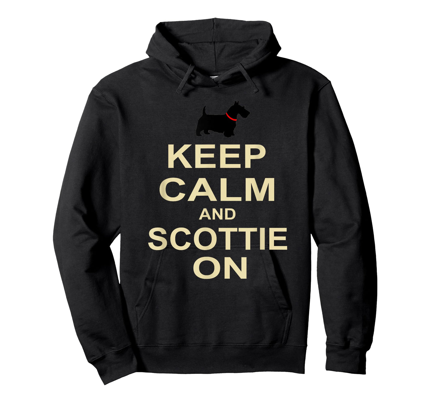 Keep Calm and Scottie On T-Shirt Best Funny Gift Dog Lovers T-Shirt