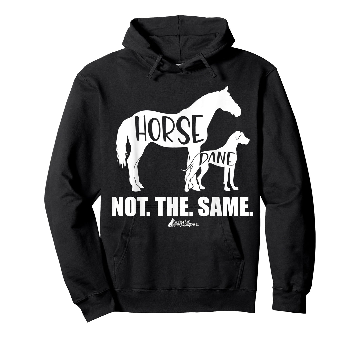 Great Dane Shirt, Horse Dane Not The Same, Funny dog Lover T-Shirt for Men Women Kids
