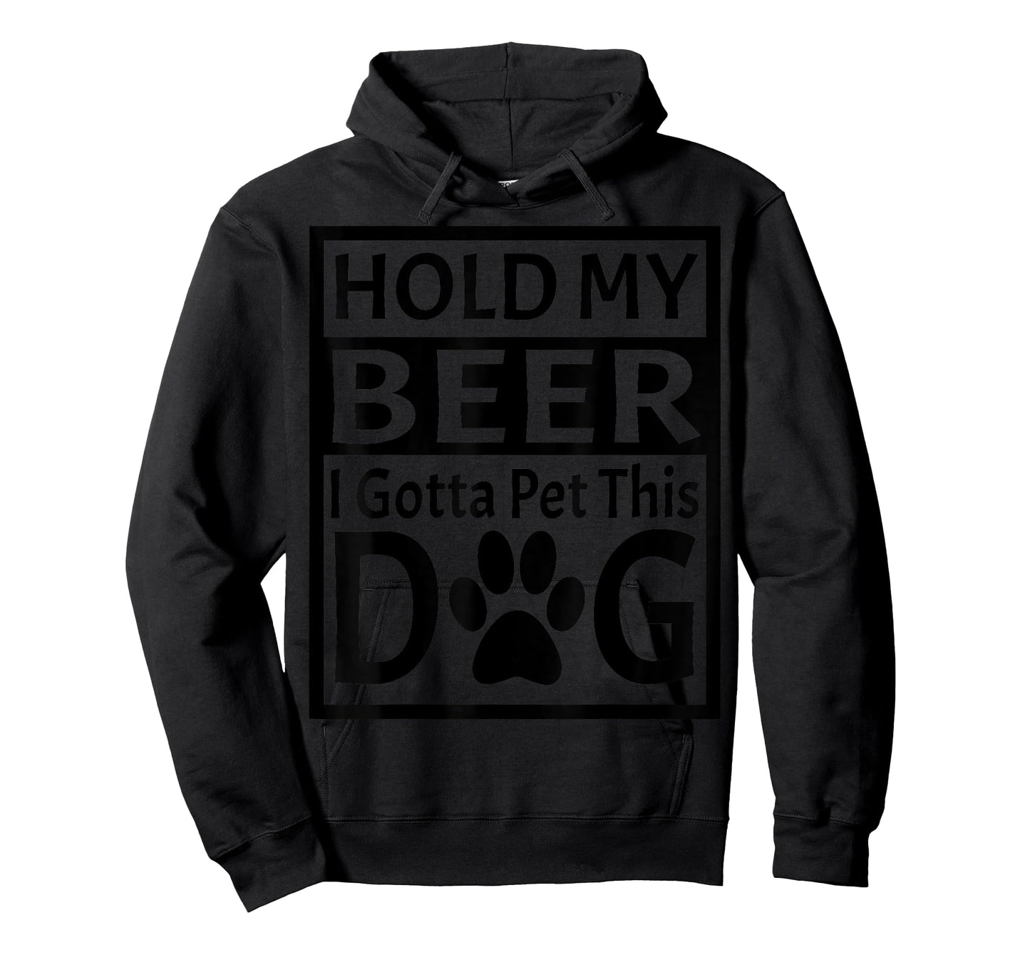 Retro Vintage Holding My Beer I Gotta Pet This Dog T-Shirt