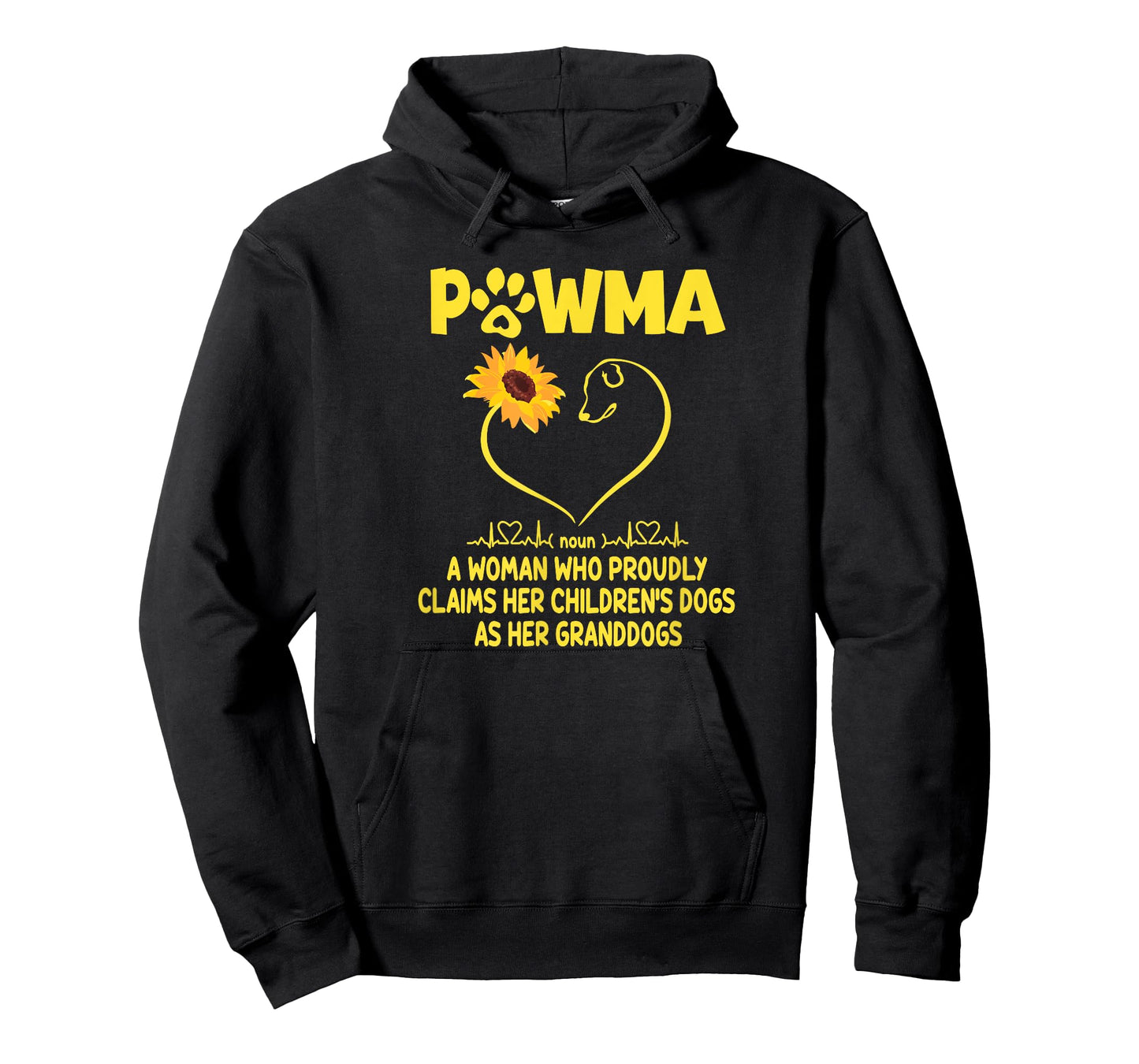 Pawma Definition Grandma Paw Mama Gift Funny For Dog Lovers Men Women T-Shirt