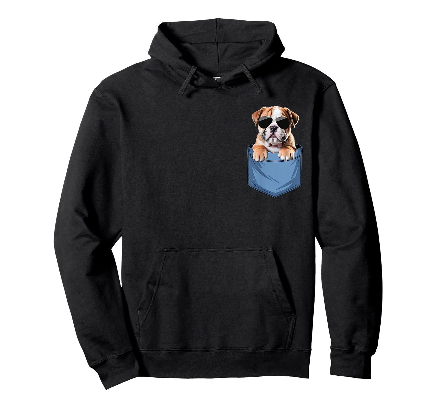Cute Pocket English Bulldog Lover Bully Dog Mom T-Shirt