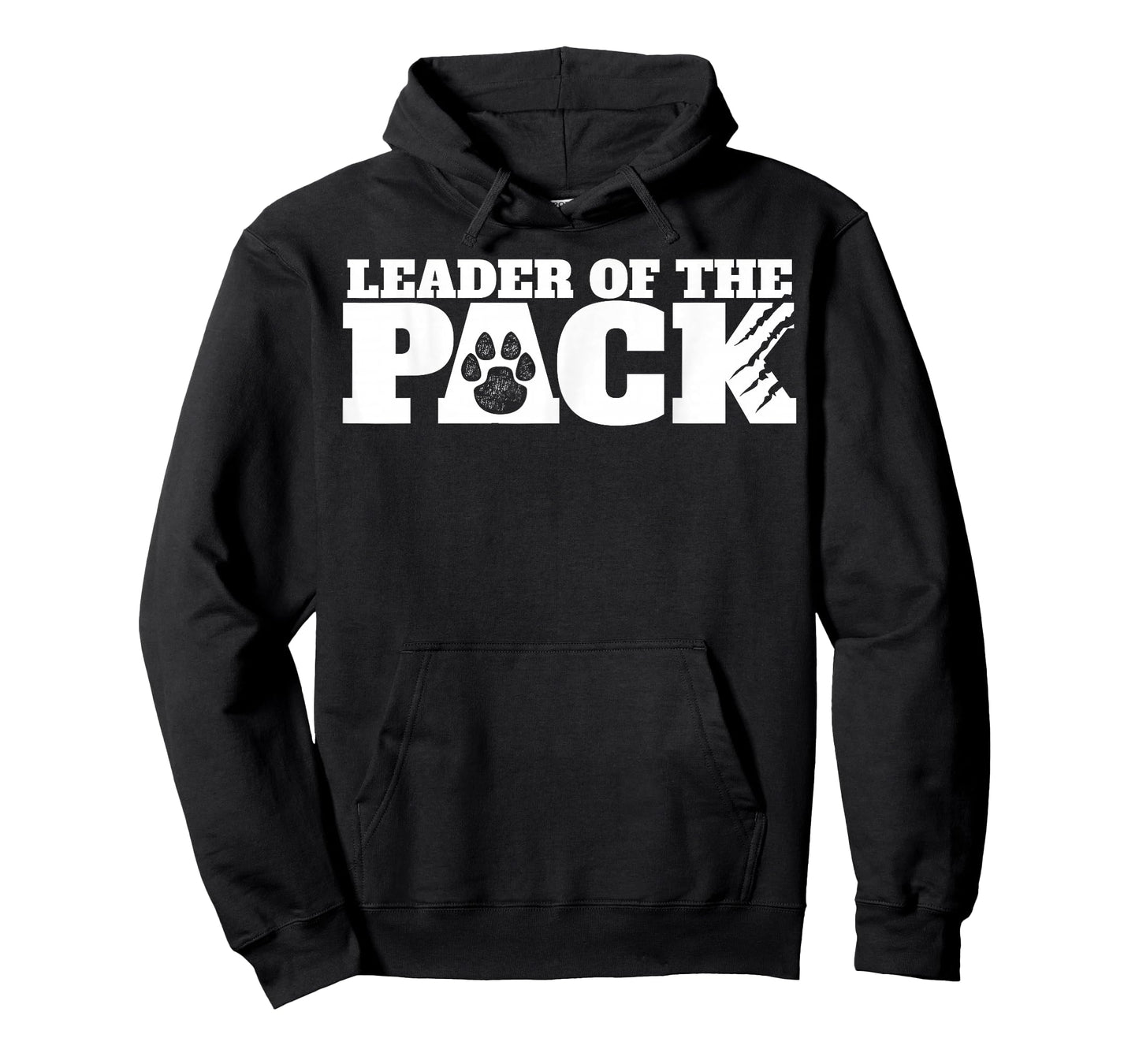 Wolf Pack Gift T-Shirt | Leader of The Pack Paw Print Tshirt T-Shirt