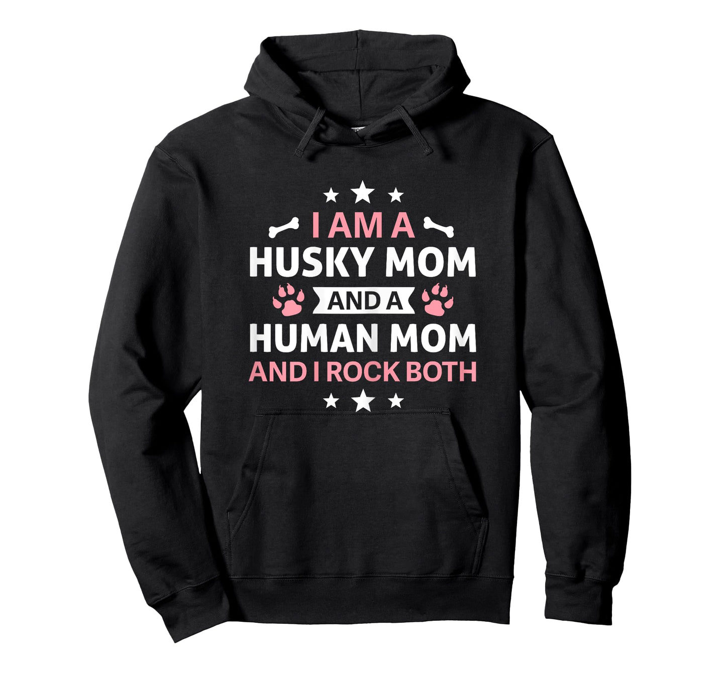 Husky Mom Human Mom And I Rock Funny Dog T-Shirt