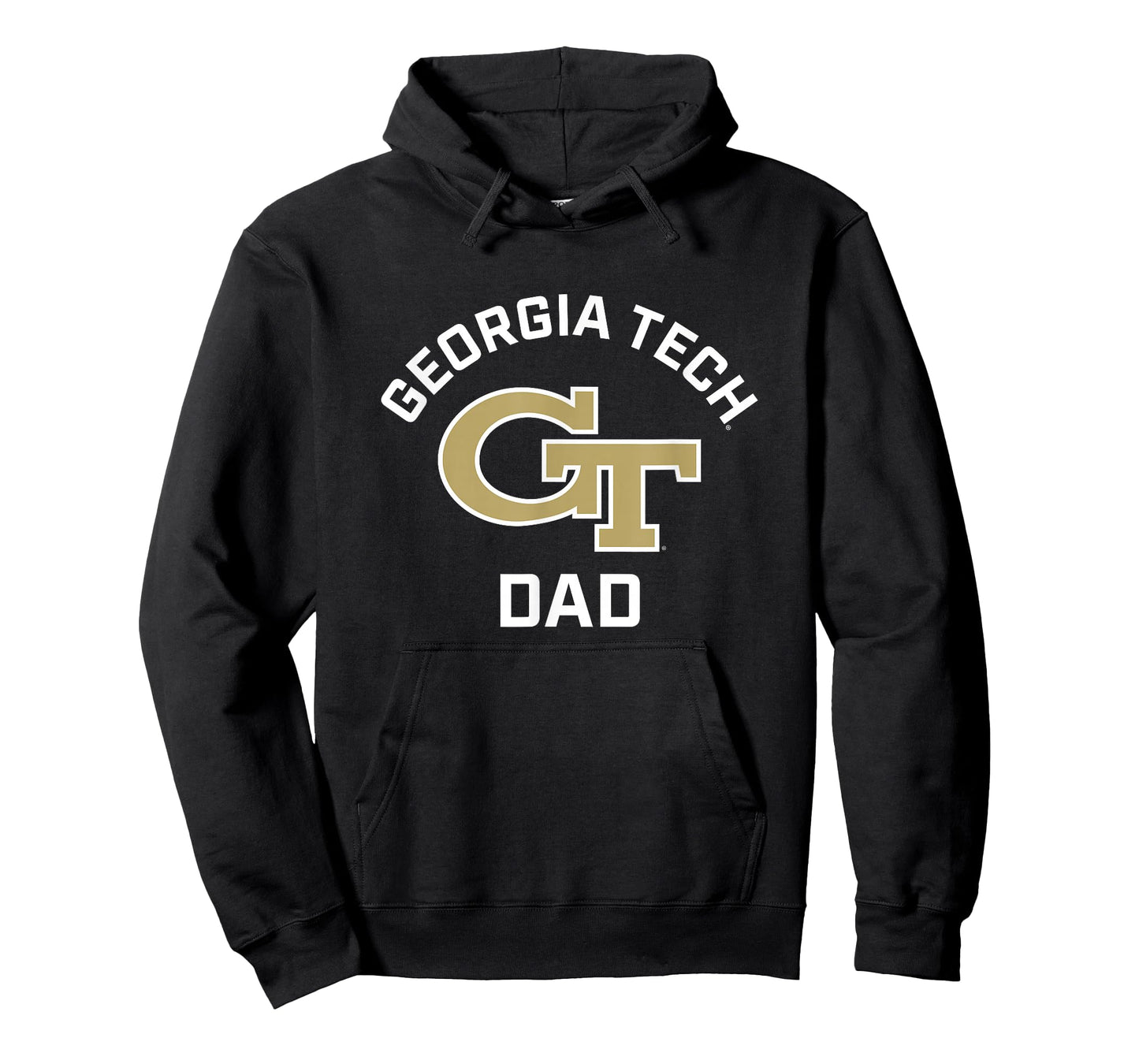 Georgia Tech Yellow Jackets Arched Dad T-Shirt