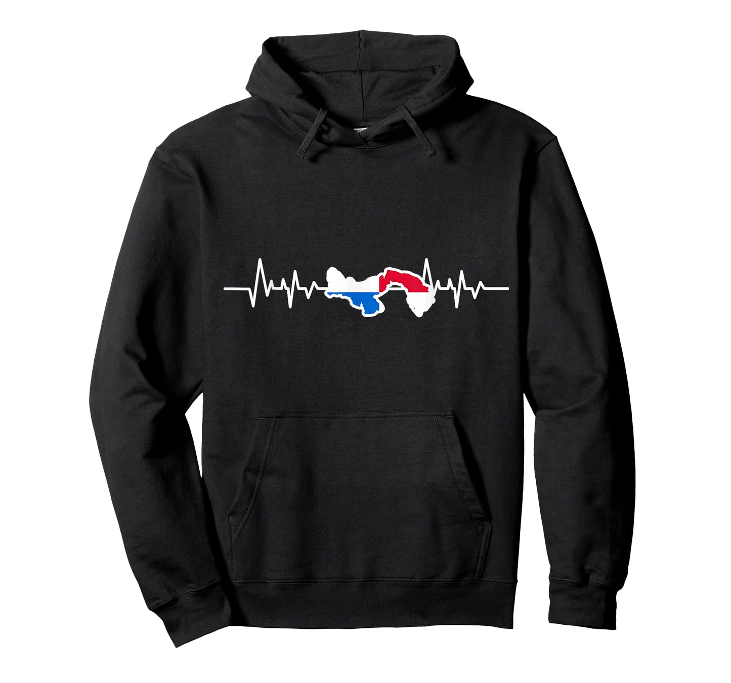 Panamanian Flag Gift Heartbeat Panama T-Shirt