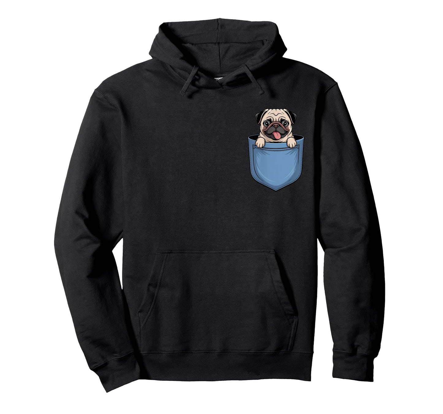 Cute Pocket Pug Lover Pug Mom T-Shirt