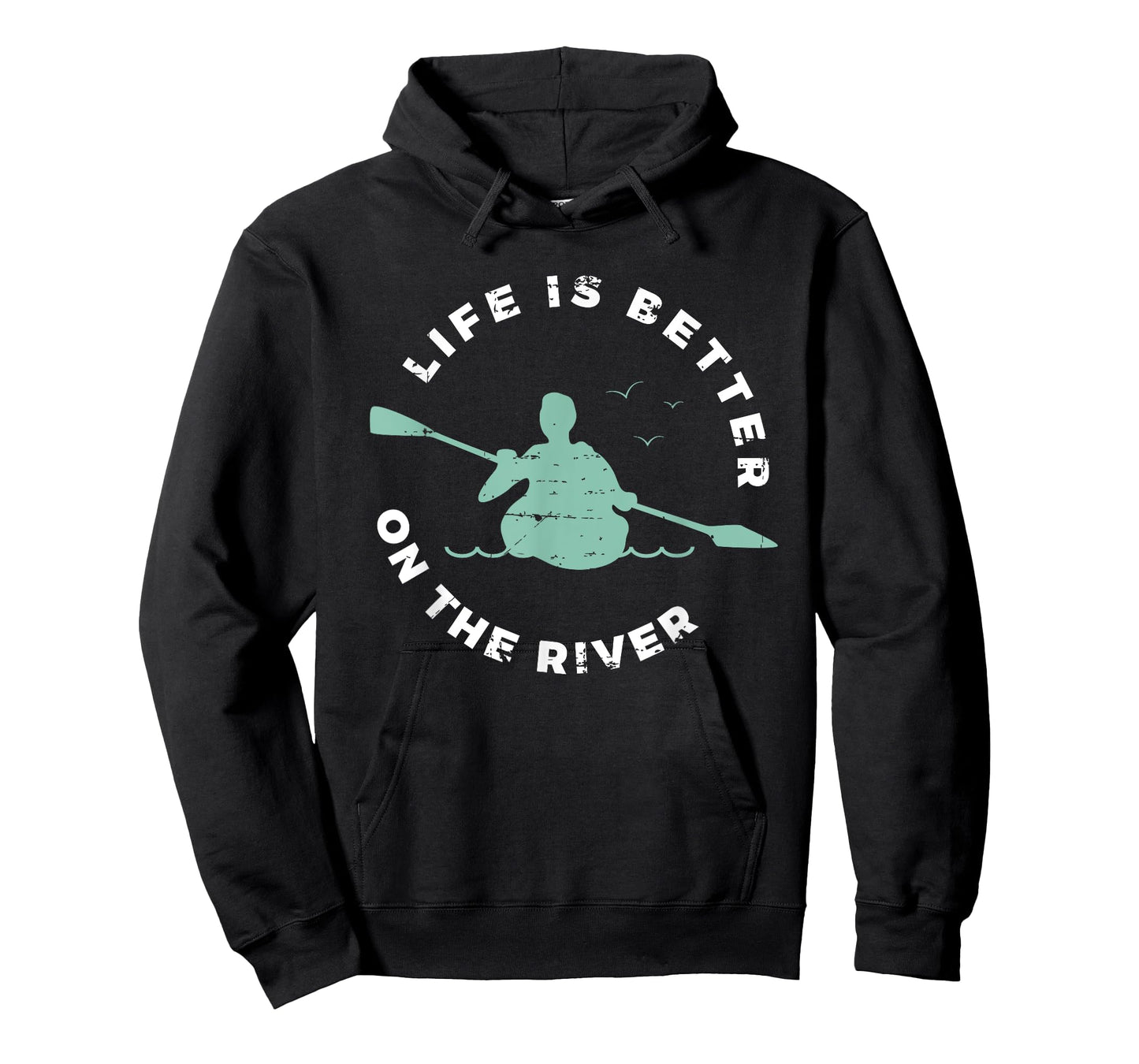 Life Is Better On The River Kayaking Canoe Boating Kayak T-Shirt