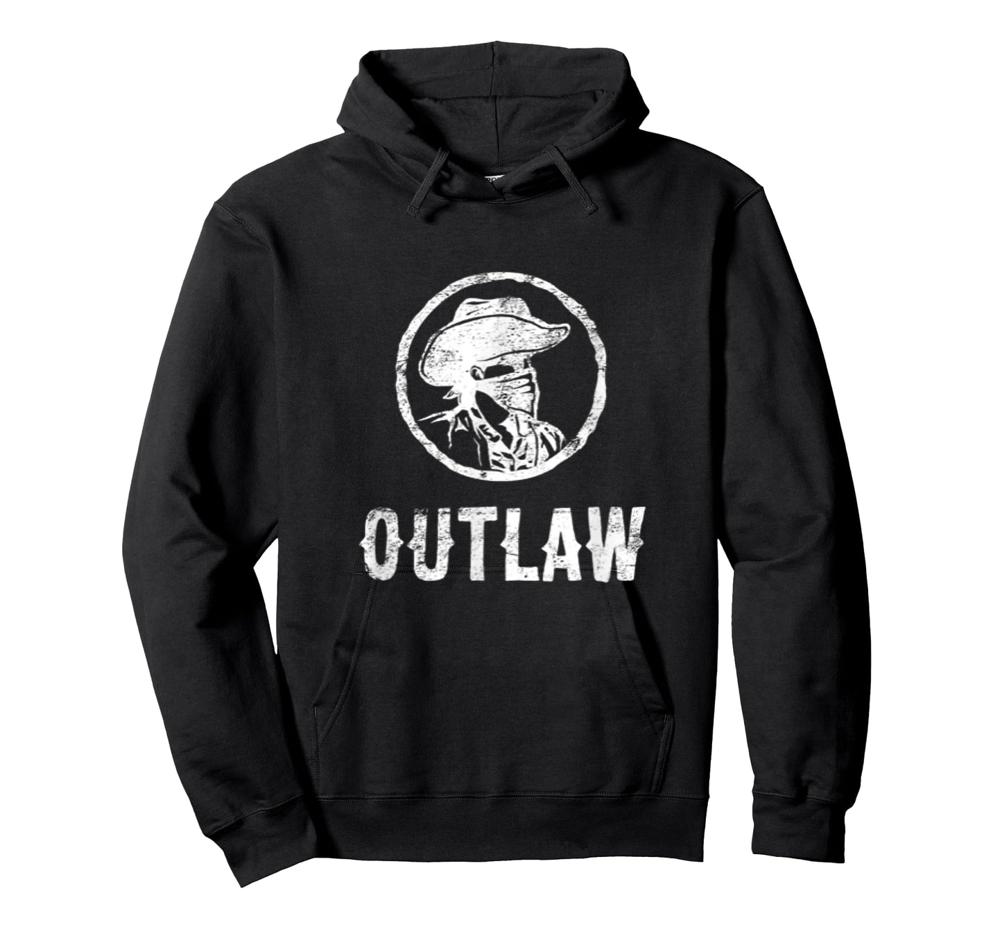 OUTLAW Old West fugitive rebels Renegades Western Style T-Shirt