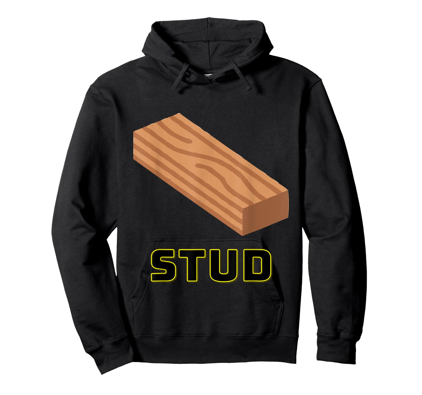 Stud Funny Woodworking Construction Joke T-Shirt