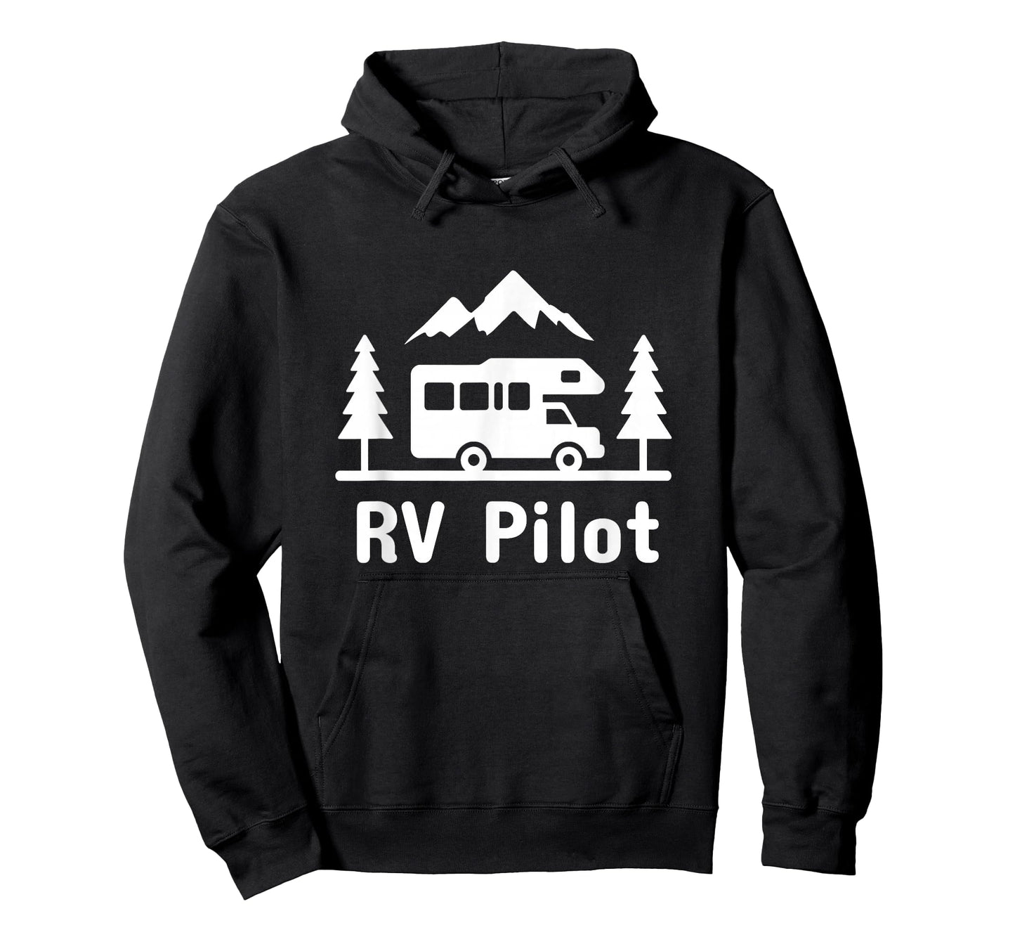 RV Pilot Camping Motorhome Road Trip Camper T-Shirt