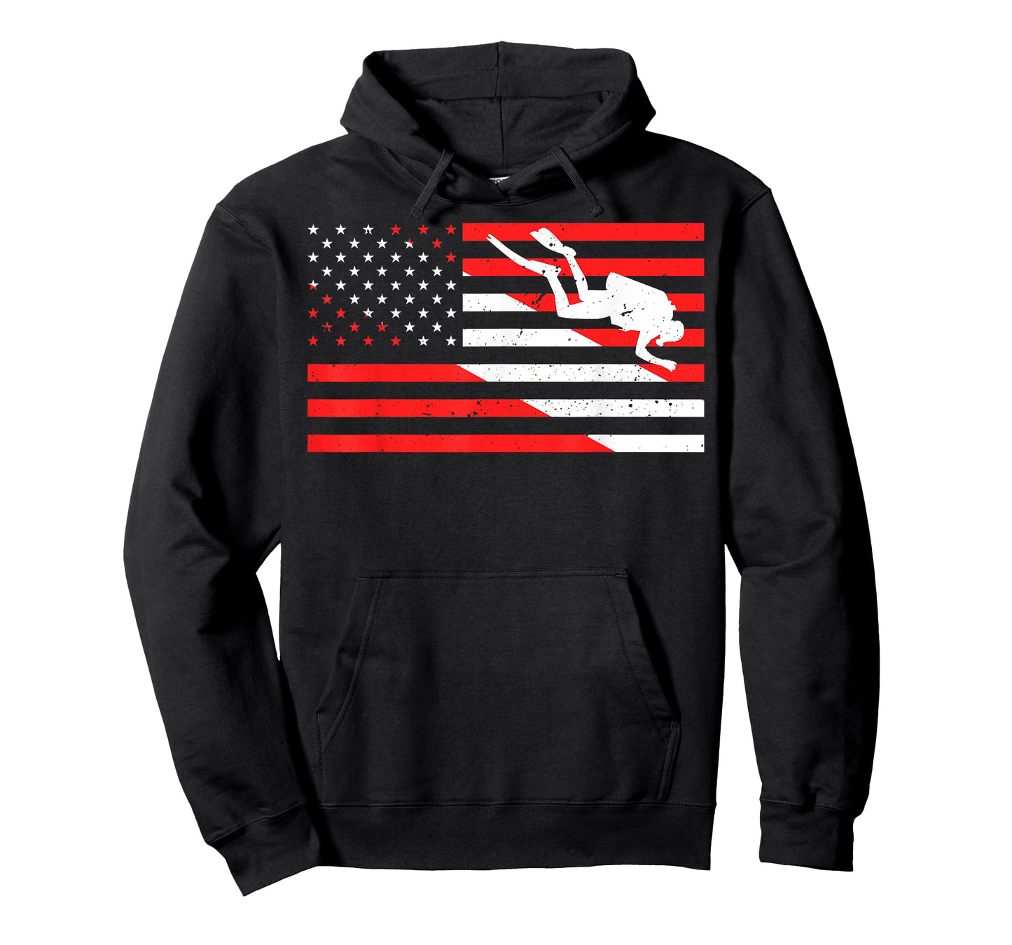 Funny Scuba Diving Design Scuba Dive Flag Professional Diver T-Shirt