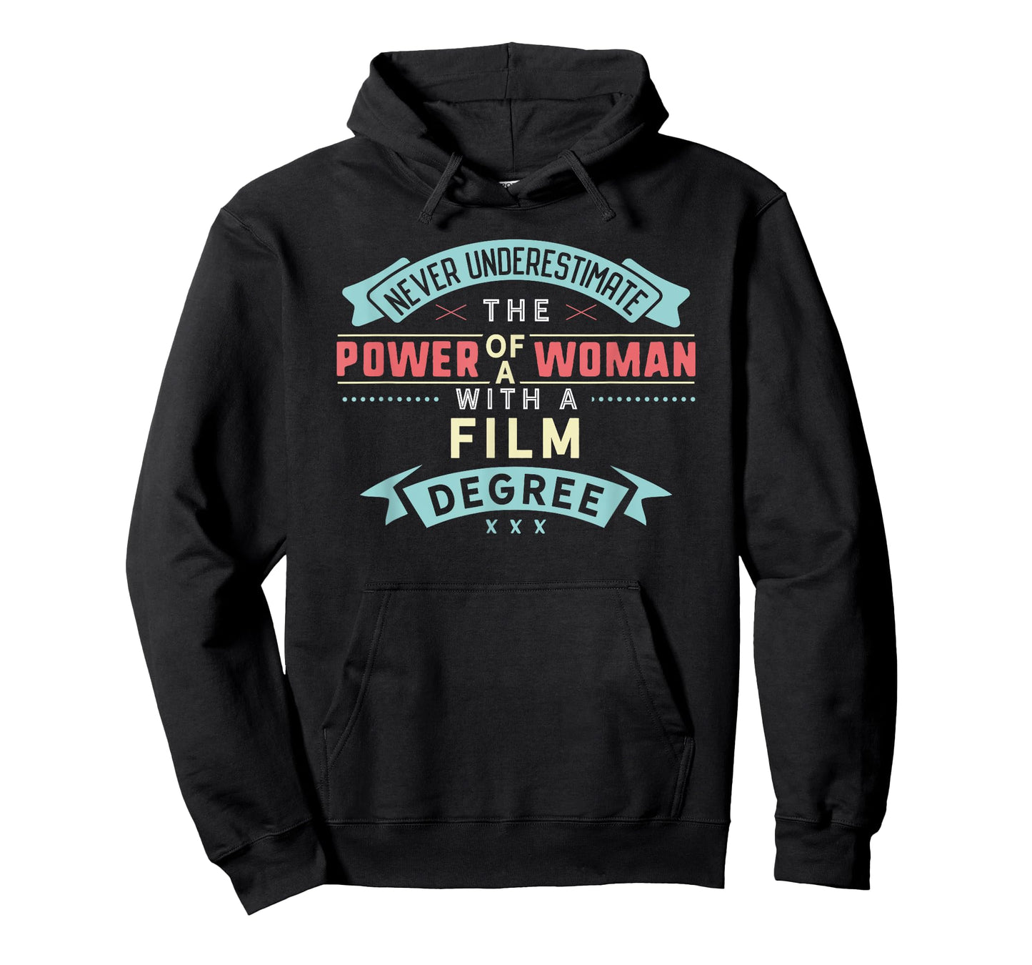 Funny Film Degree Major Shirt Strong Woman Graduation Gift T-Shirt