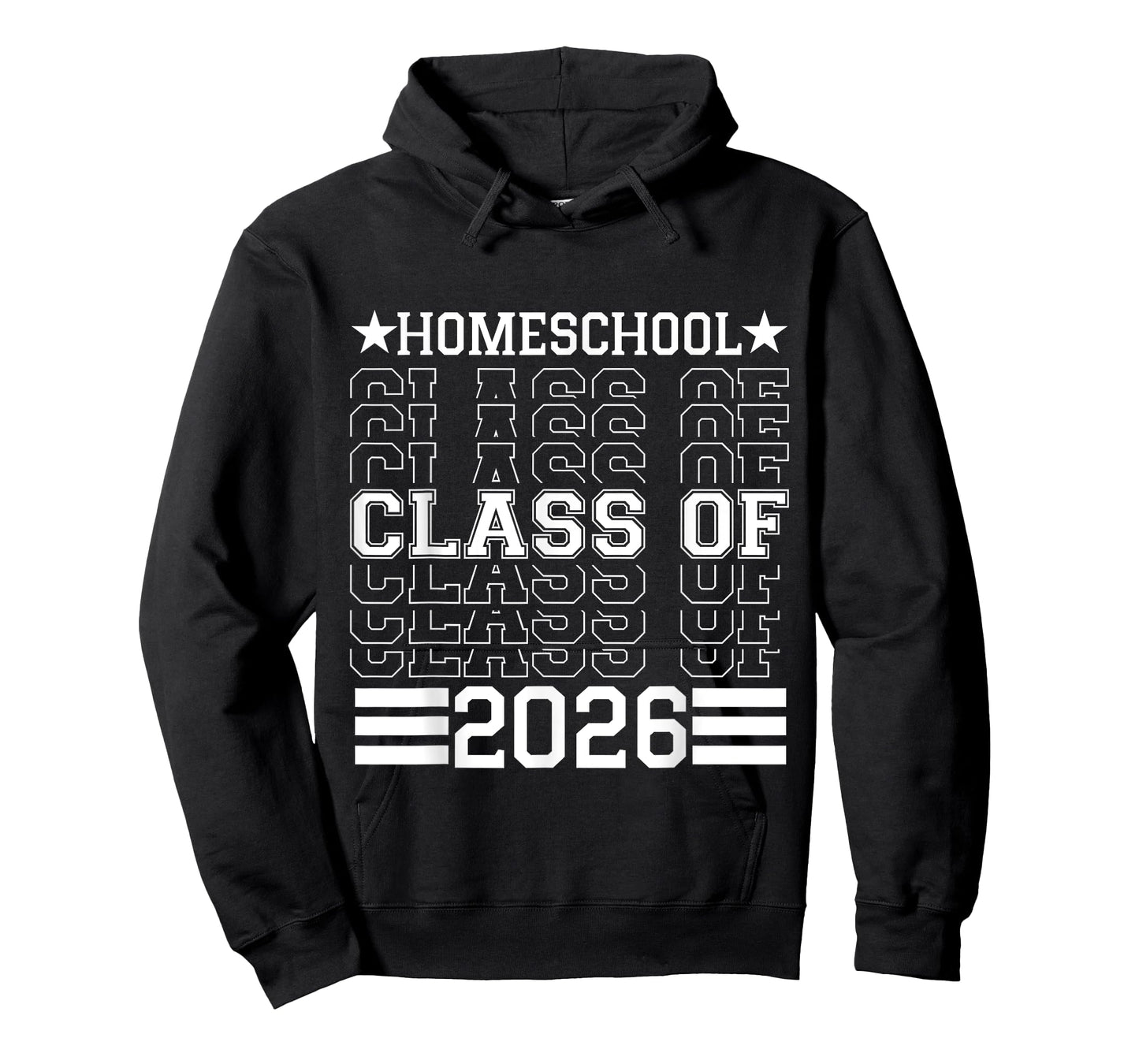 Homeschool Class Of 2026 Senior Graduation T-Shirt