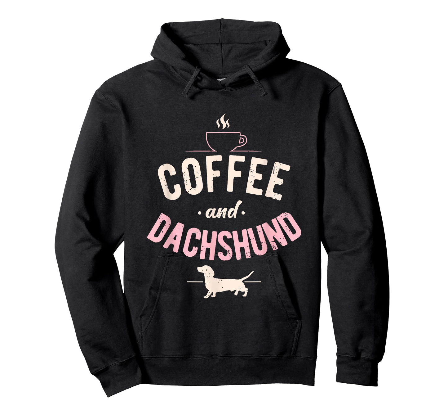 Weenie Dog Lover Coffee And Dachshund Men Women T-Shirt