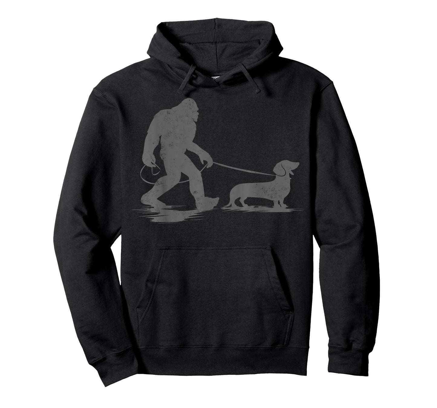 Bigfoot Walking Dachshund Dog Tee Funny Wiener Dog Dad Gifts Men Women Kids T-Shirt