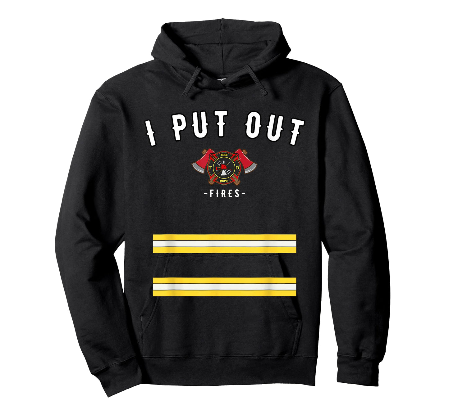 Funny Halloween Firefighter Costume Shirt - I Put Out Fires T-Shirt