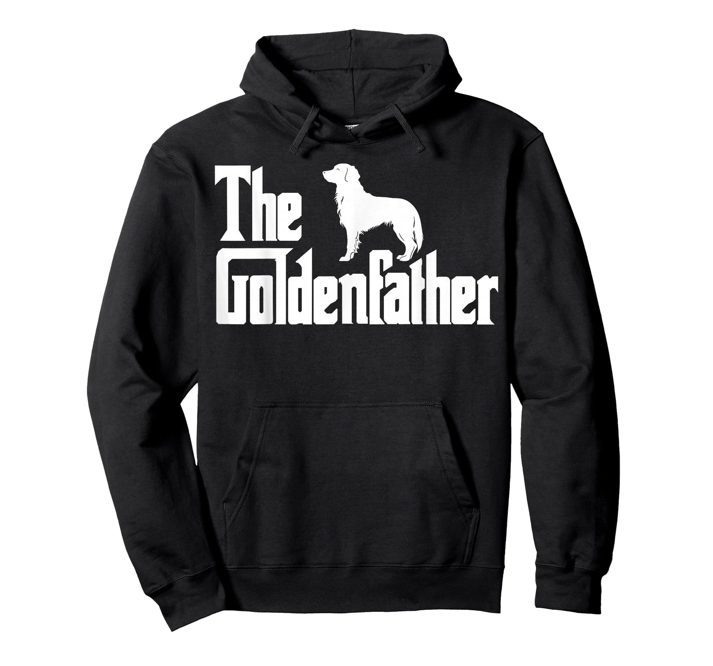 The GoldenFather Funny Golden Retriever Dad Shirt Men Gifts T-Shirt