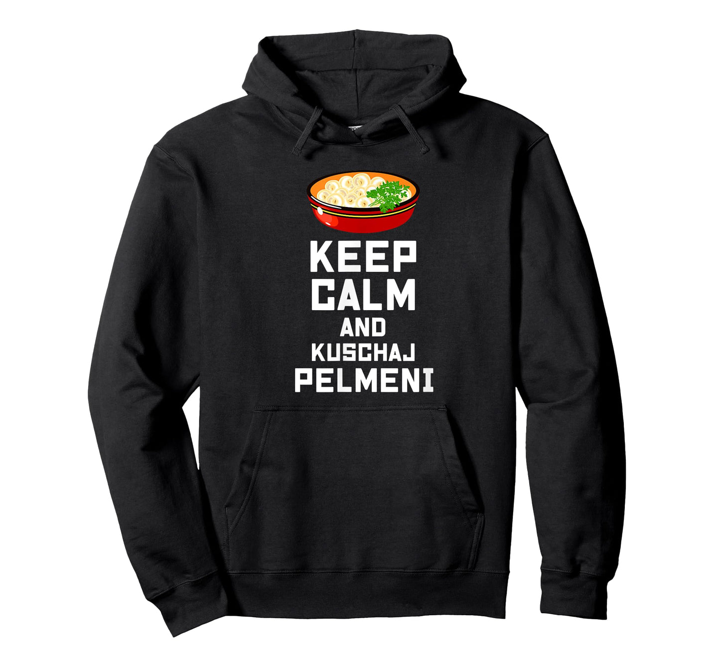 Russian Keep Calm eat Pelmeni Funny Russian Saying Quote T-Shirt