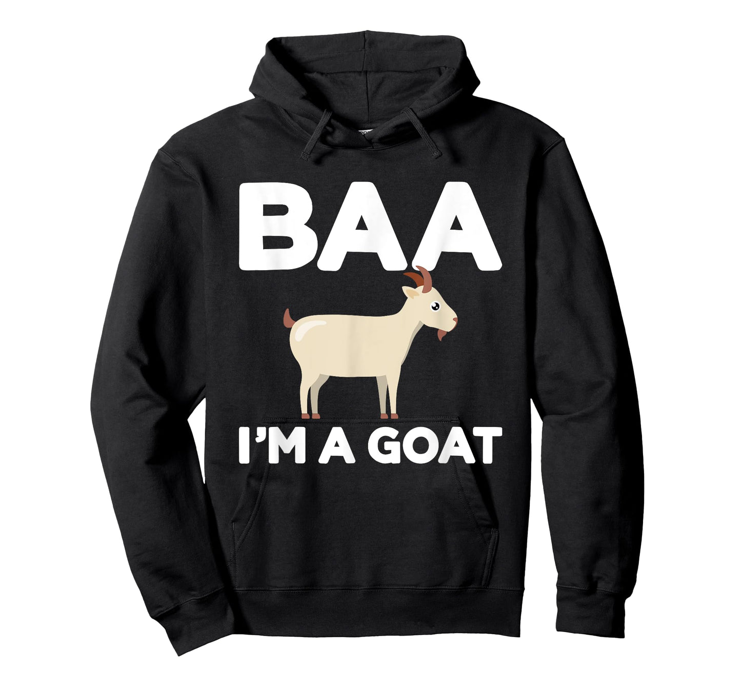 Baa Im a Goat Funny Lazy DIY Costume for Halloween Party T-Shirt