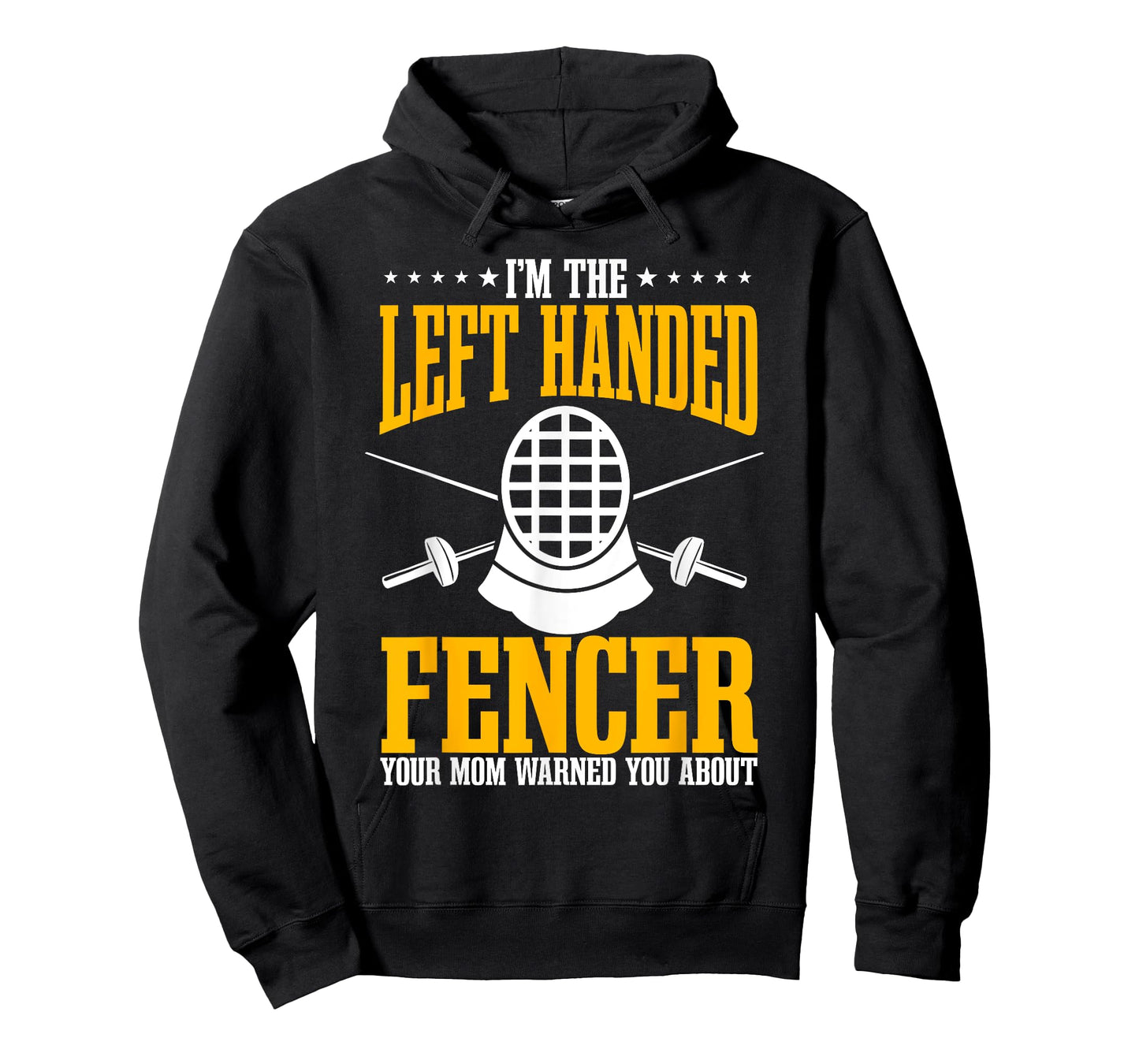 Fencing Left Handed Fencer Sport Fence Foil Epee Sabre T-Shirt