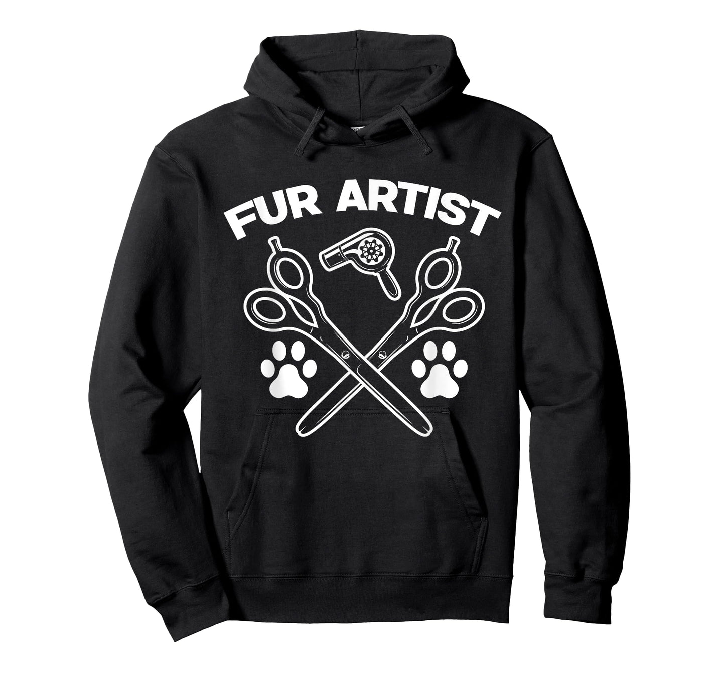 Funny Fur Artist Dog Groomer Grooming Pet Stylist T-Shirt for Men Women Girls Kids