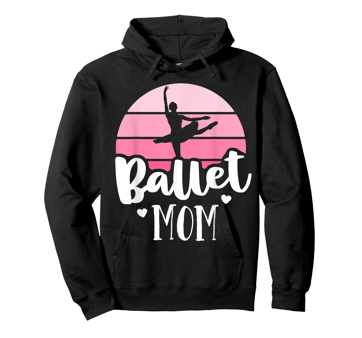 Retro Ballet Mom Pink Ballerina Shirt Vintage Dance Mom T-Shirt