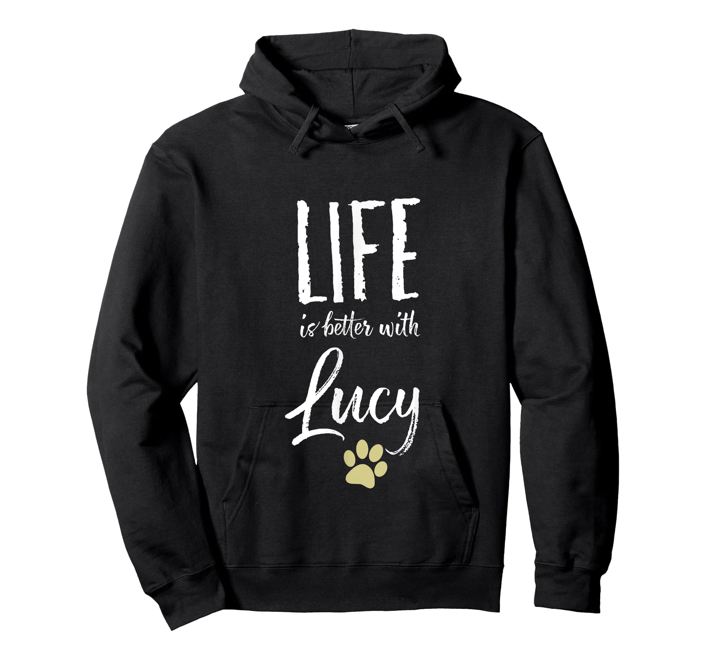 Life ist better with Lucy Dog Name T-Shirt Gift Shirt T-Shirt
