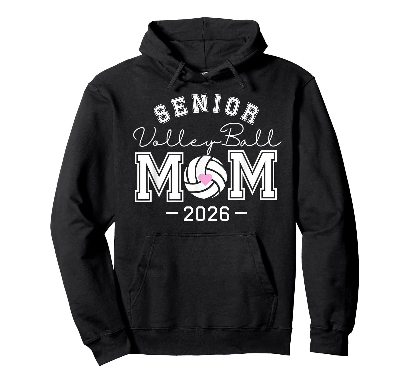 Senior 2026 Volleyball Graduating Class Mom T-Shirt