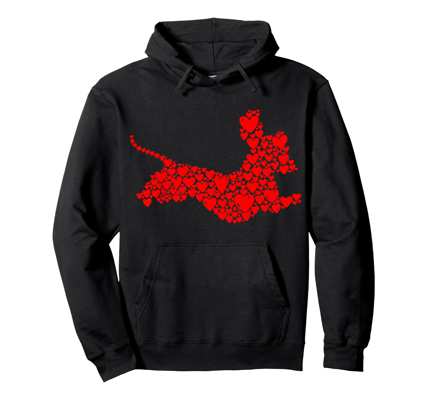 Dachshund Love Dogs Mum Female Ladies Valentine's Day T-Shirt