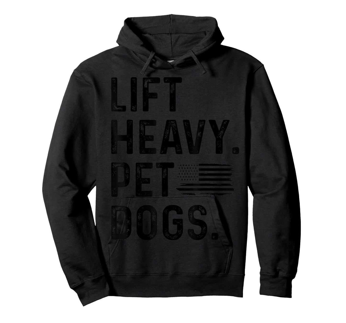 Lift Heavy Pet Dogs Weightlifting Bodybuilding Fitness Funny T-Shirt
