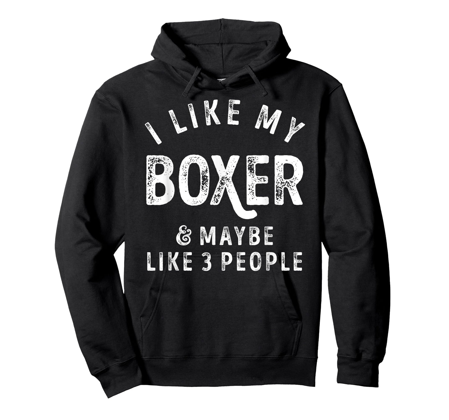 I Like My Boxer And Maybe Like 3 People Dog Lover Retro Men T-Shirt