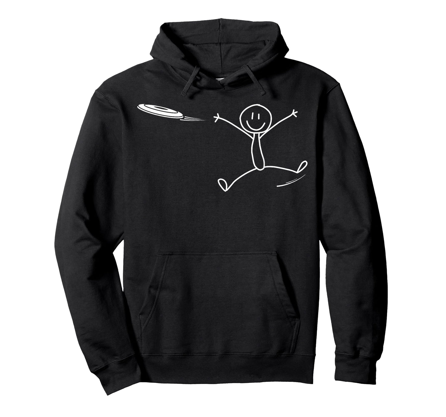 Frisbee Stickman Disc Golf Funny Ultimate Frisbee Game T-Shirt