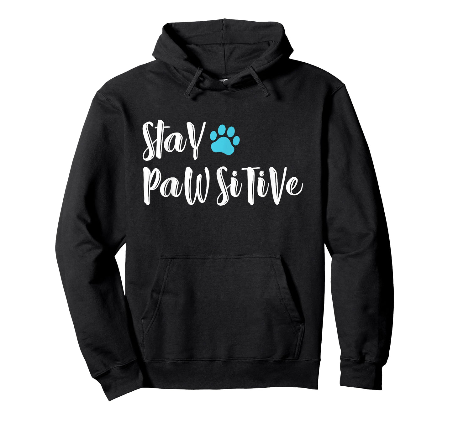 Funny Dog Paw stay pawsitive T shirt gifts for dog lovers T-Shirt