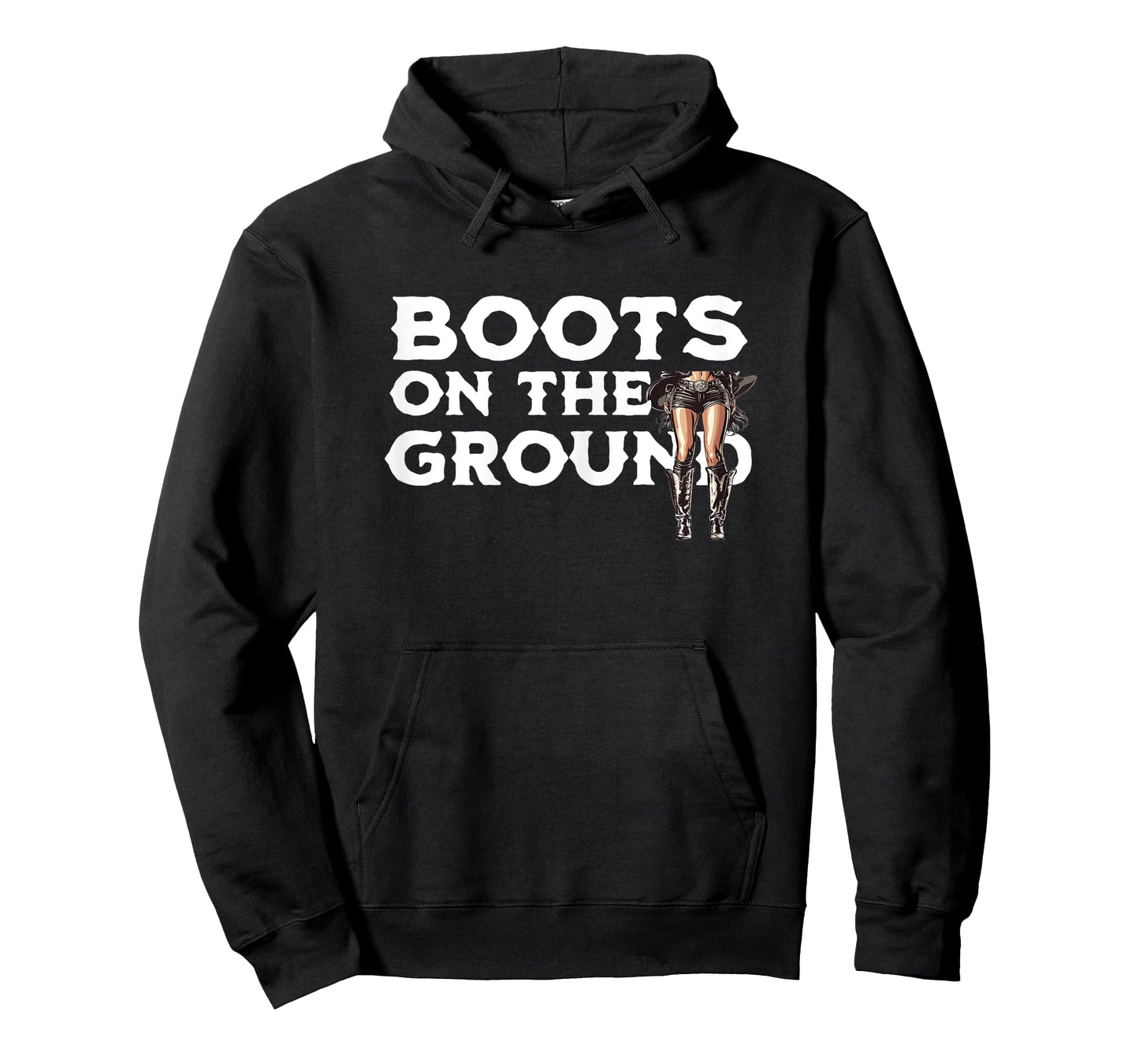 Cowgirl Linedance Boots On The Ground T-Shirt