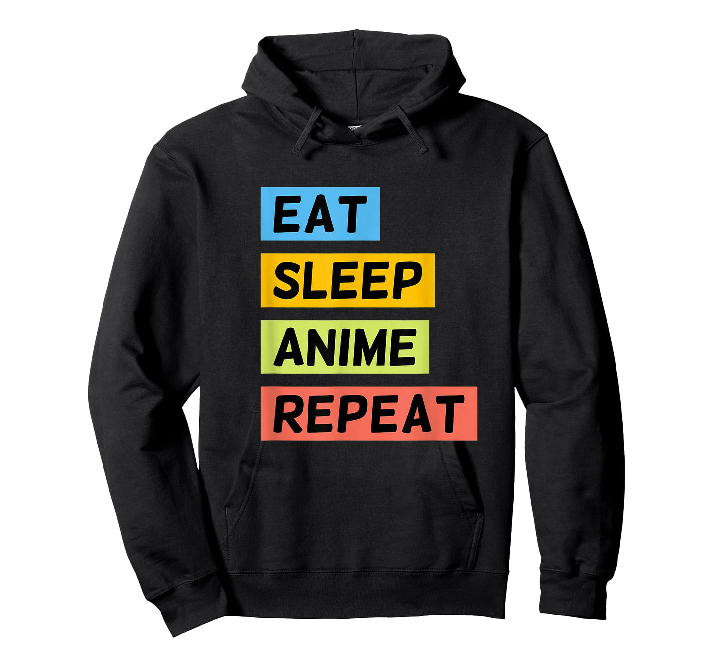 Eat Sleep Anime Repeat Funny Japanese Manga Japan Lover T-Shirt