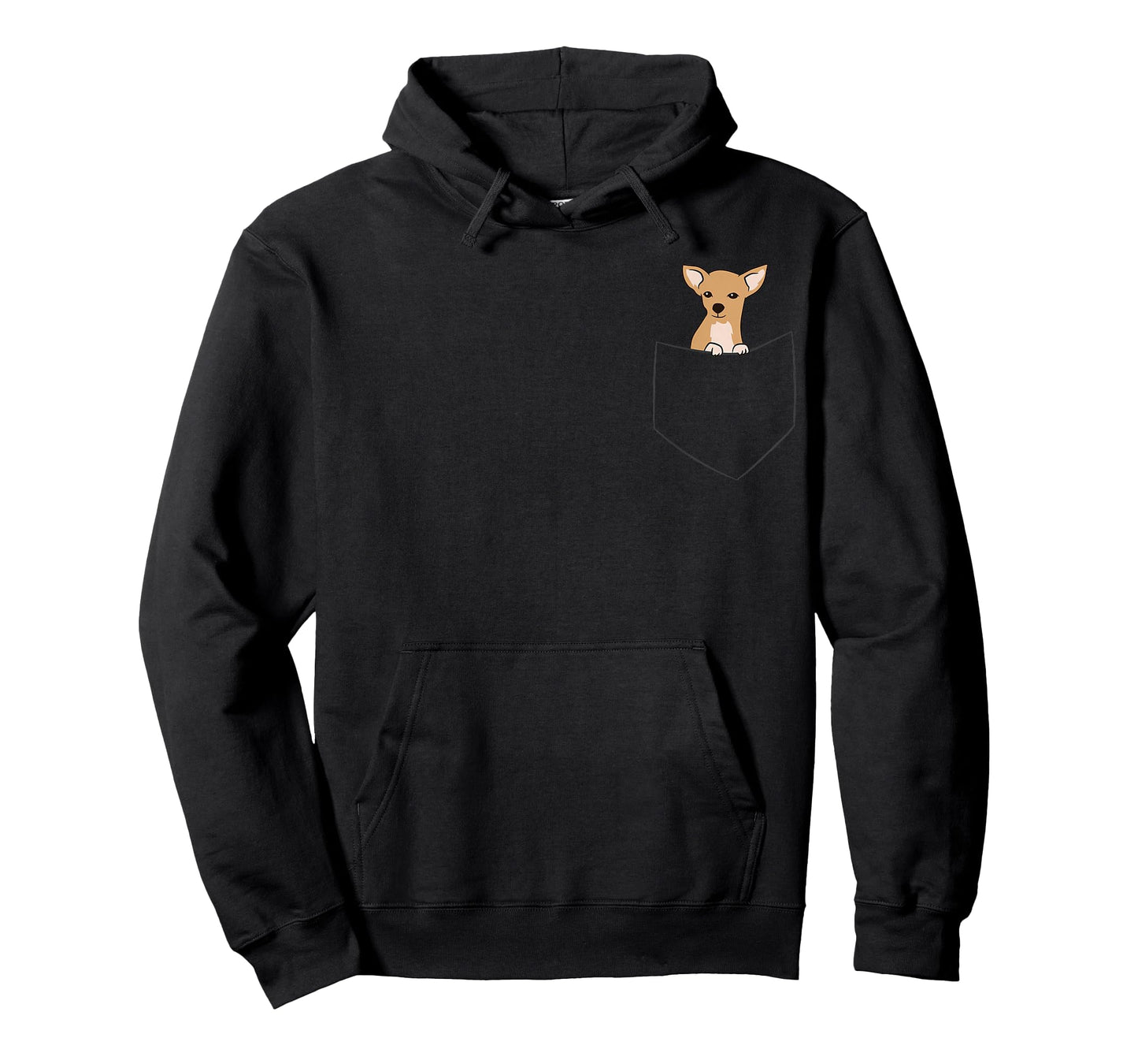 Cute Chihuahua Dog in Pocket Funny Chihuahua T-Shirt