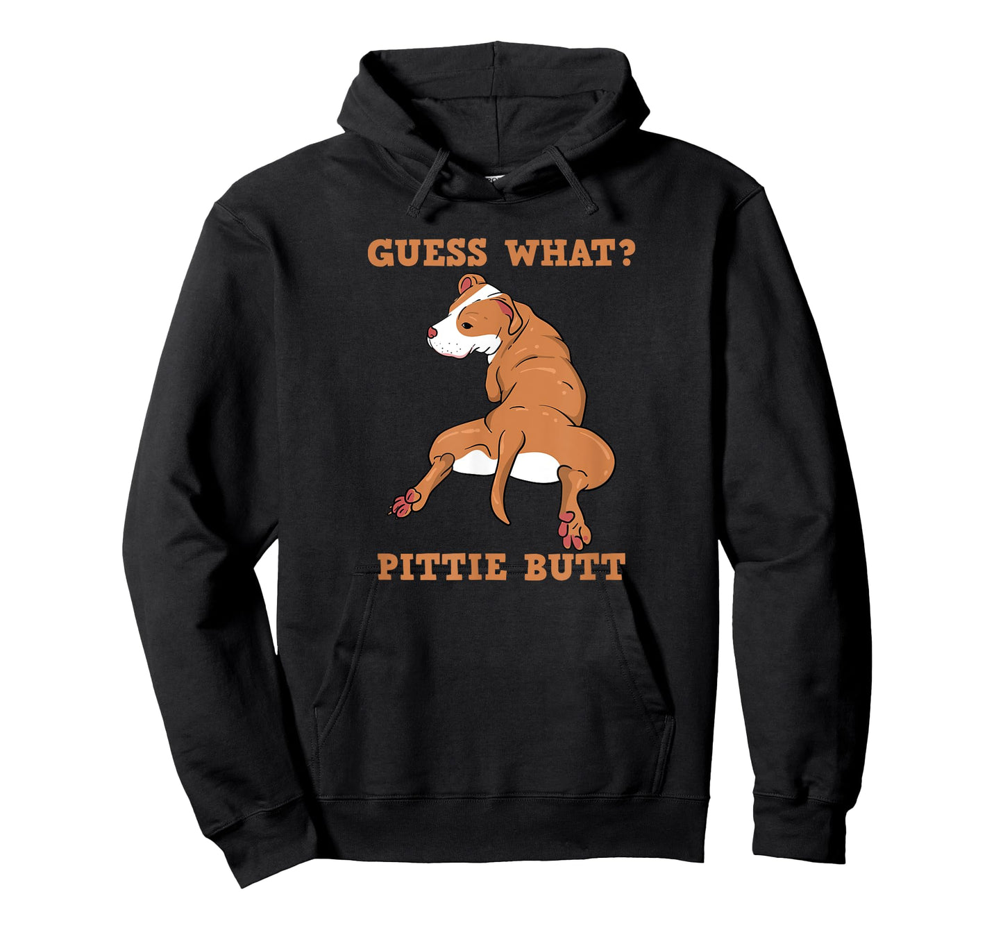Funny Pitbull I Guess What Pittie Butt I Dog Lover Men Women T-Shirt