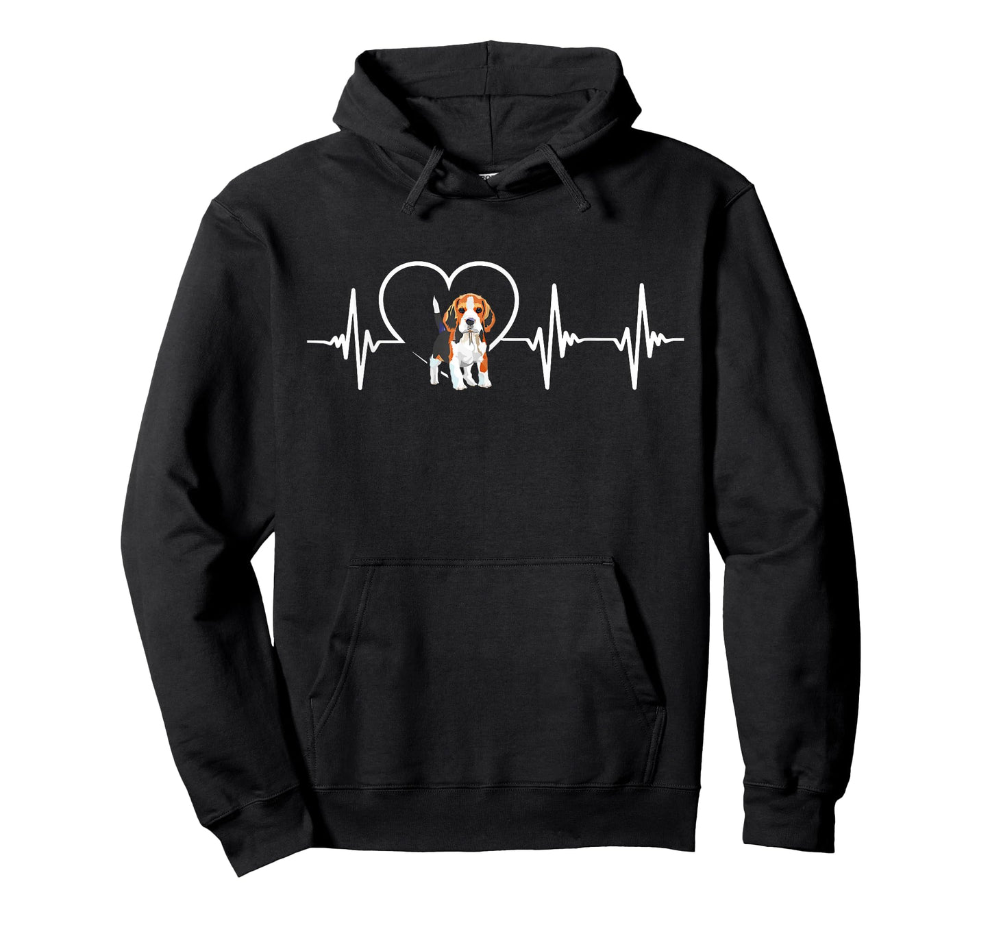 Beagle Heartbeat Love Beagle T-Shirt T-Shirt