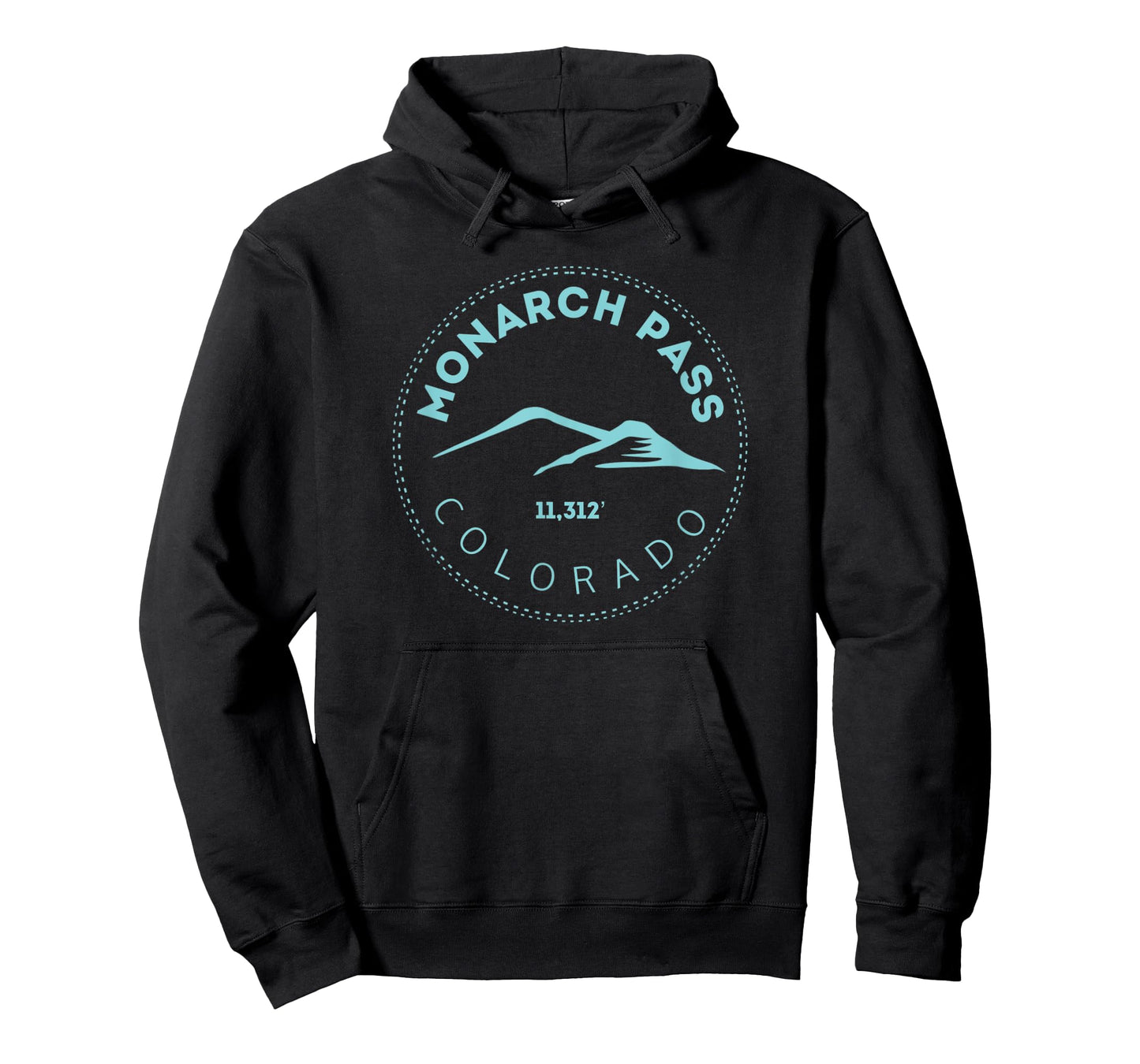 Monarch Pass Colorado Blue Bird Day - Elevated Mountain Pass T-Shirt