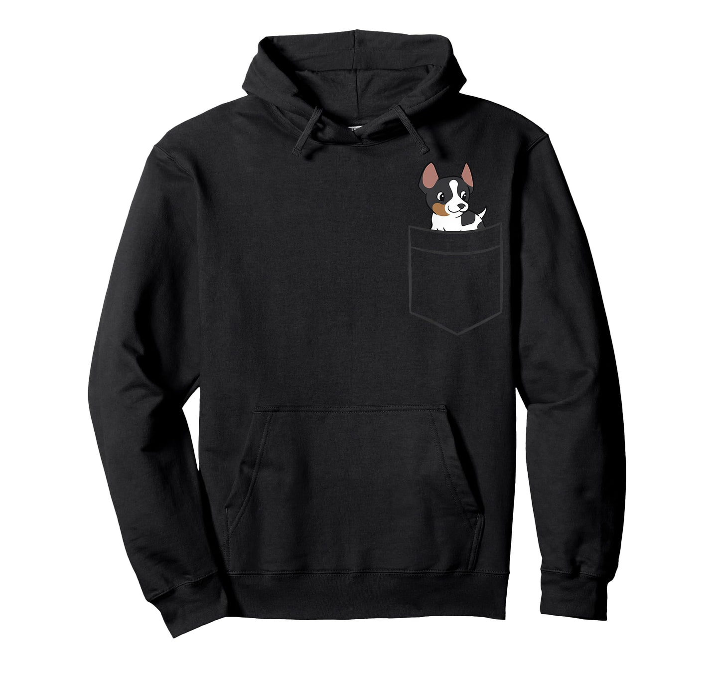 Rat Terrier Dog in Pocket Funny Rat Terrier T-Shirt