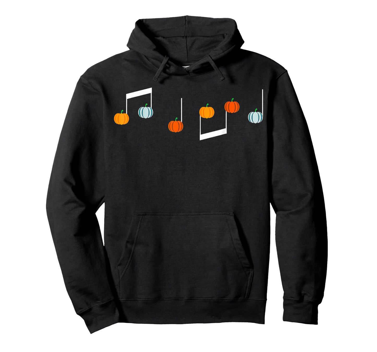 Music Note Pumpkin Fall Music Teacher Halloween Costume T-Shirt
