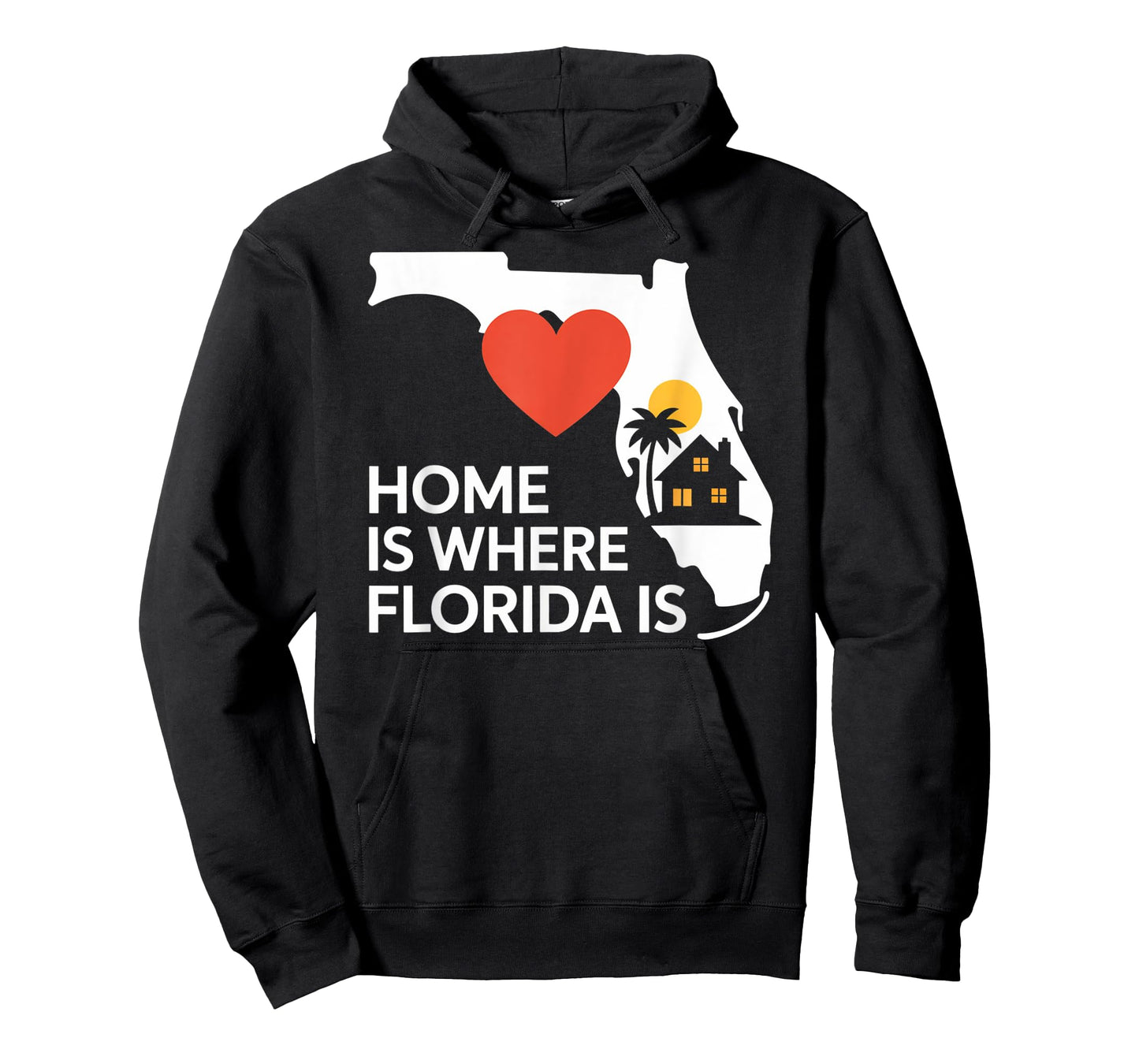 Home is Where Florida is Sunshine State Love T-Shirt