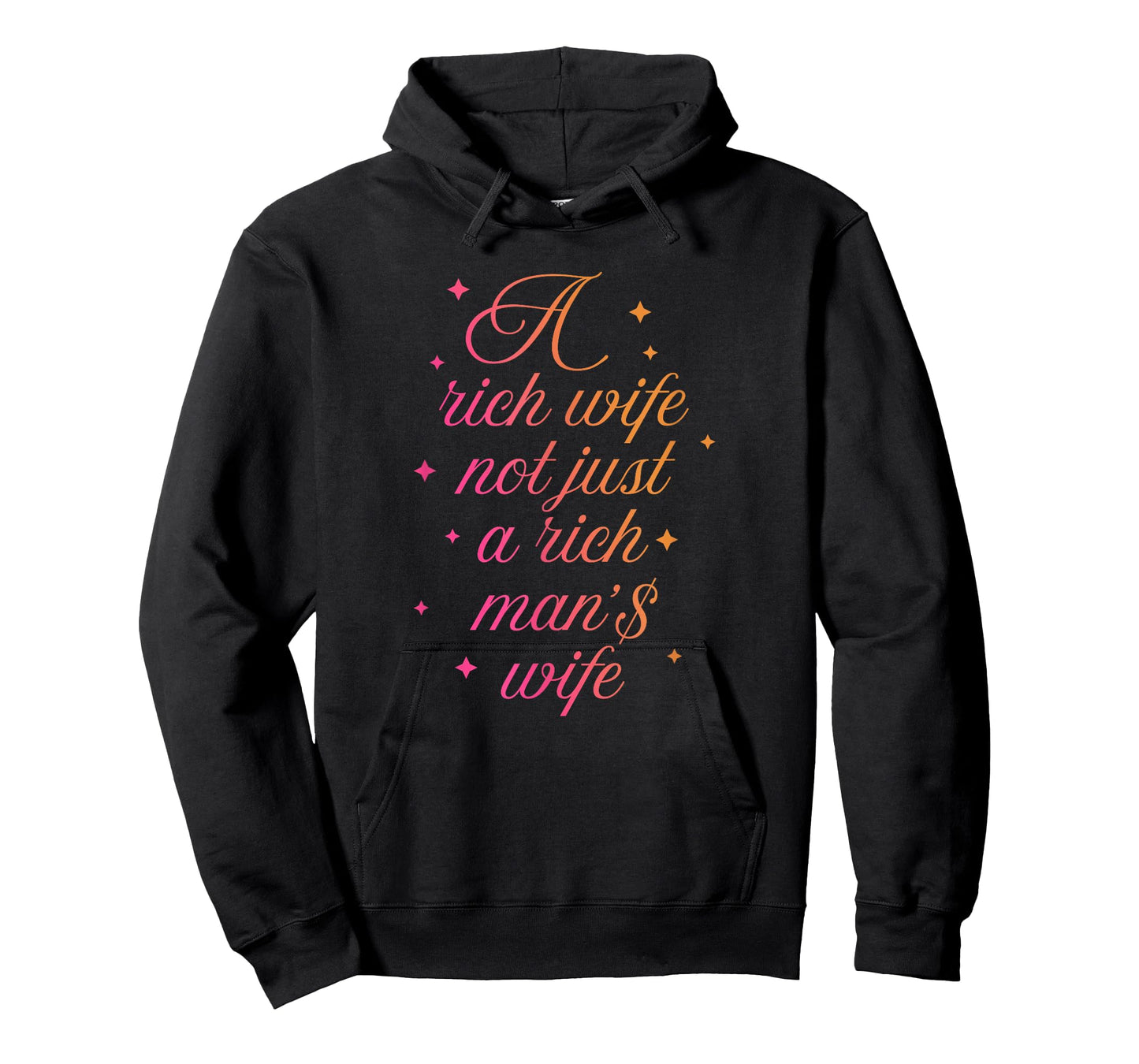 A Rich Wife Not Just A Rich Man Wife Design T-Shirt
